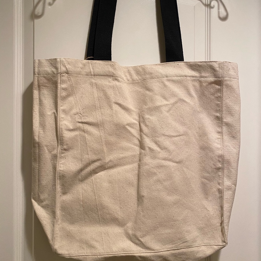 CANVAS TOTE & MATCHING POUCH - Picture 3 of 4